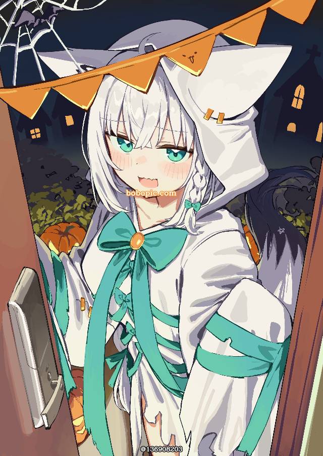 虚拟主播, Hololive, 白上吹雪, 白上吹雪同人, 万圣节