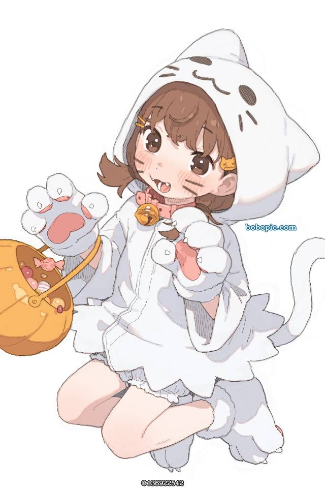 萝莉, 女孩子, little girl, 野兽, 原创角色