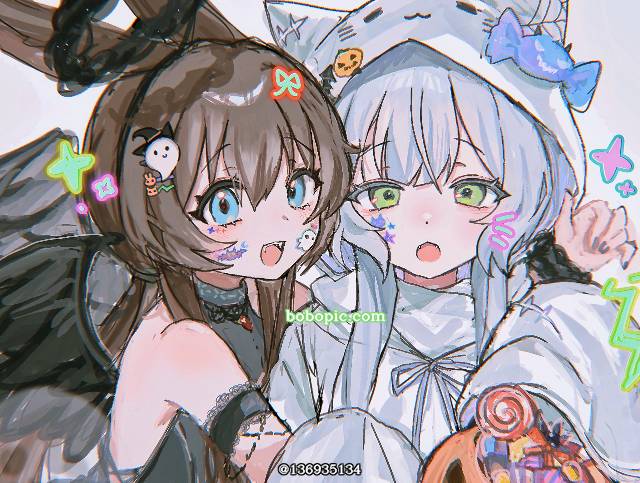 明日方舟, Arknights, 阿米娅（明日方舟）, 迷迭香（明日方舟）, 万圣节