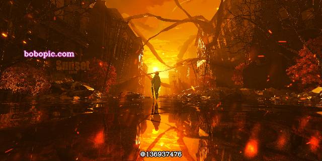 风景, background, scenery, young girl, 女孩子, reflection pool