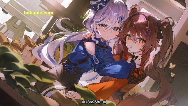 Genshin Impact, 女孩子, 芙宁娜（原神）, Hu Tao (Genshin Impact)