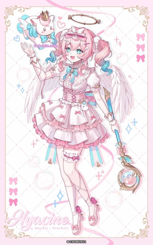 女孩子, young girl, 崩坏：星穹铁道, 风堇, angel, 崩坏：星穹铁道500收藏