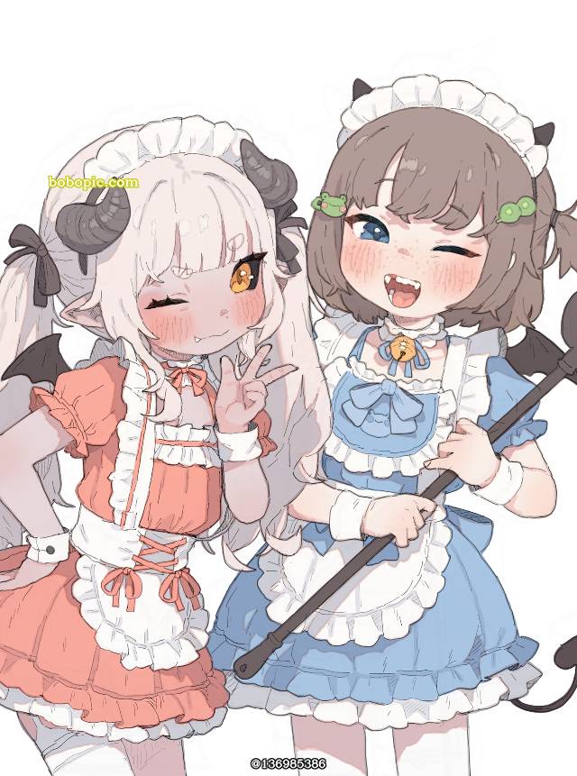 萝莉, 女孩子, little girl, 女仆, 女仆装