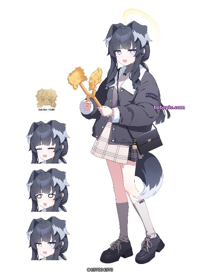 碧蓝档案, 大腿, 响, Nekozuka Hibiki