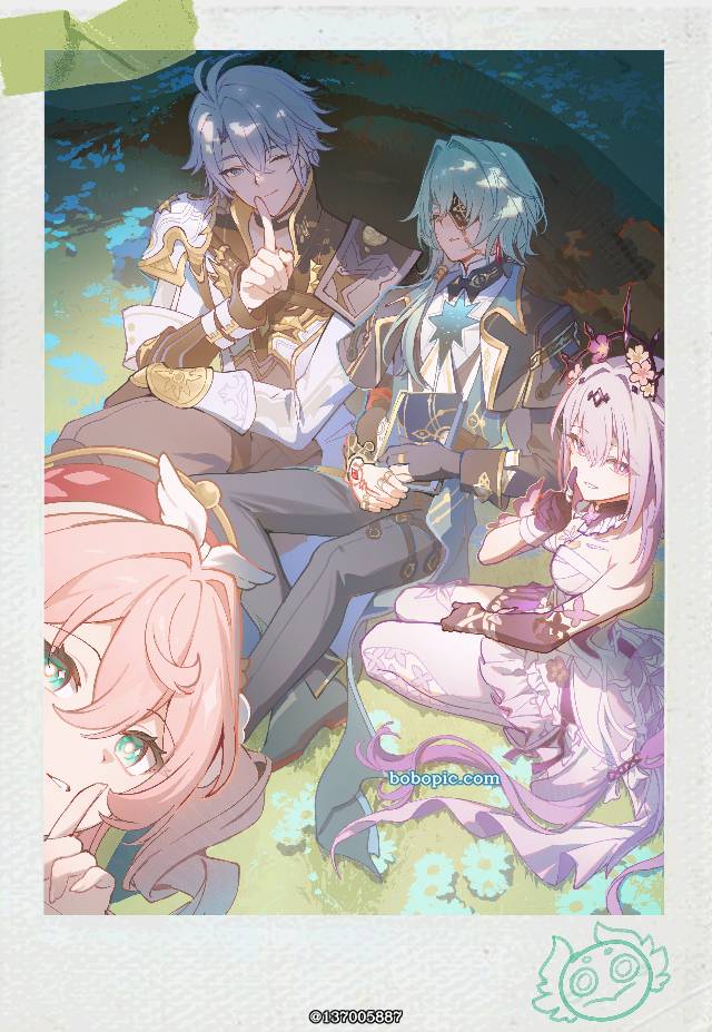 遐蝶, 风堇, 白厄, 那刻夏, 崩坏：星穹铁道, 崩坏：星穹铁道100收藏