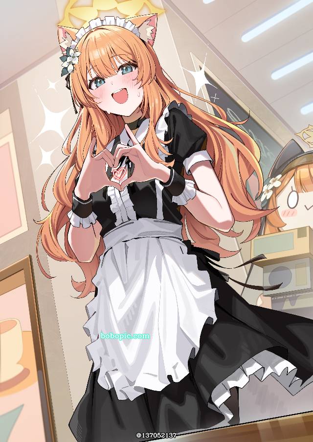 Mari Iochi, 碧蓝档案, 双手比心