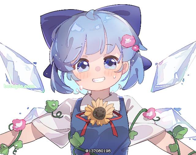 东方, 东方Project, 女孩子, 琪露诺