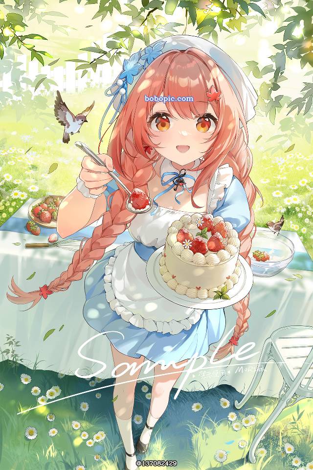 young girl, 商业绘图, 女孩子, green