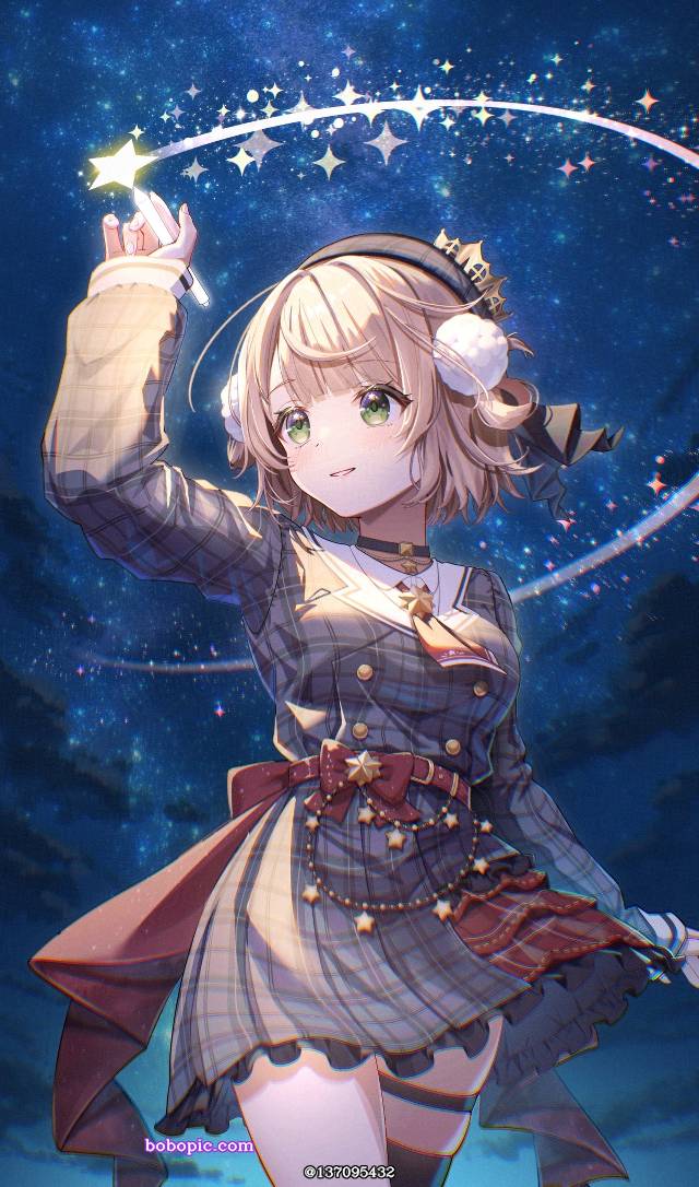 时雨忧, 虚拟主播, 短发, 虚拟YouTuber 500收藏