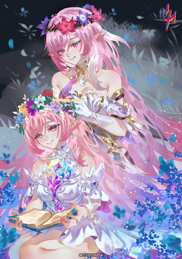 Honkai: Star Rail, 崩坏3rd, 昔涟, 爱莉希雅（崩坏3）, Elysia, 崩坏：星穹铁道