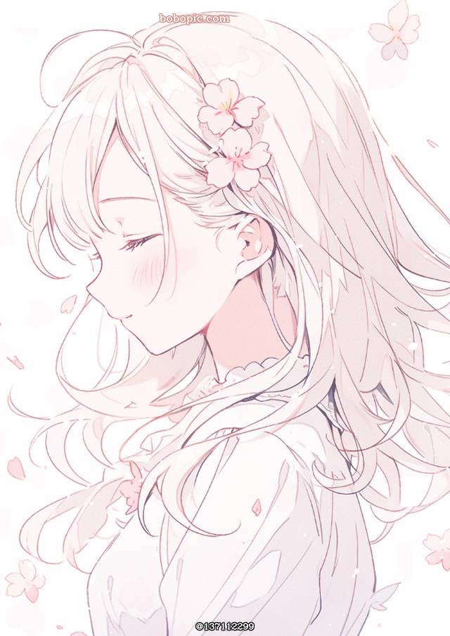 原创, 粉色, spring, 樱