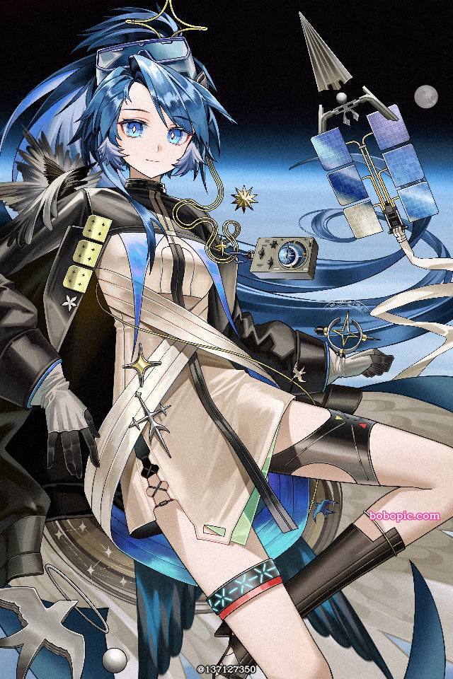 明日方舟, Arknights, Astgenne (Arknights), Astgenne, blue hair