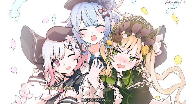 Hanna Tono, 橘雪莉, Sakuraba Ema, Mano mackerel, 魔法少女的魔女审判