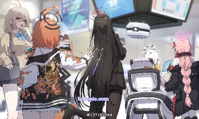 碧蓝档案, 女孩子, 调月莉音