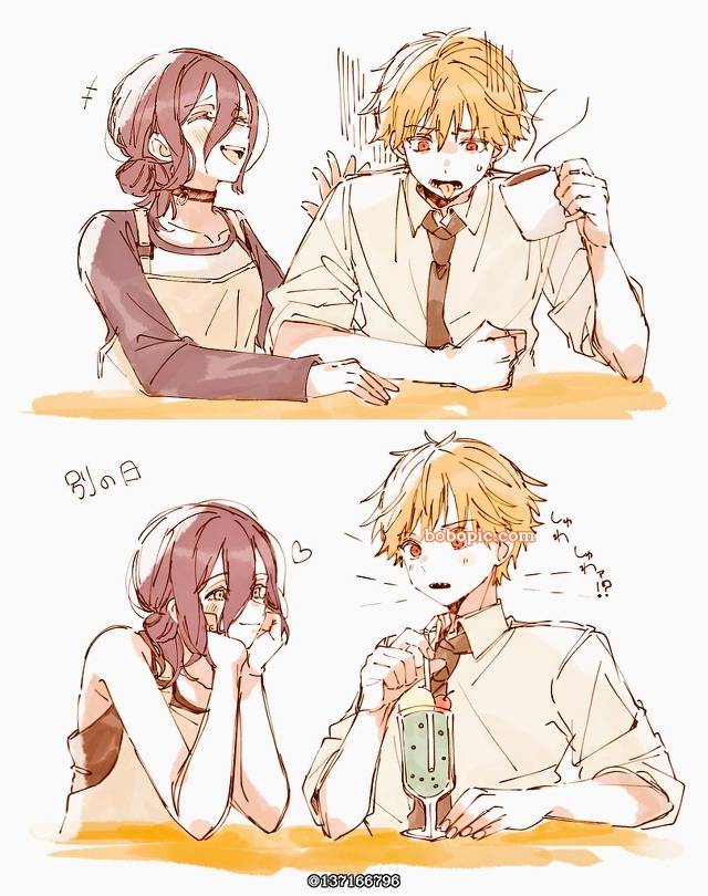 Chainsaw Man, denji, Reze, Denji × Reze, 电锯人100收藏