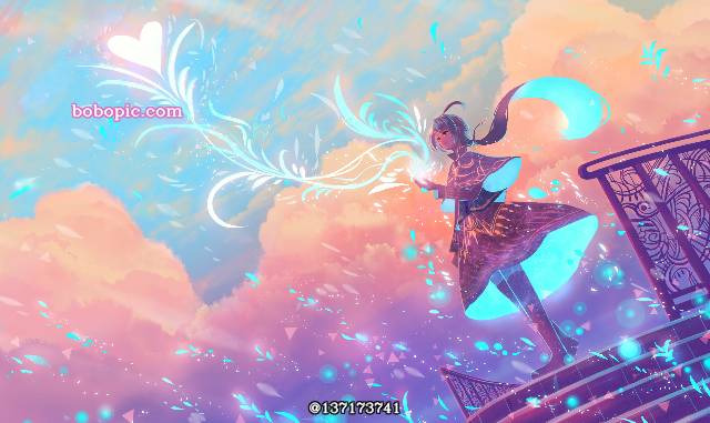 原创, 女孩子, 风景, fantasy