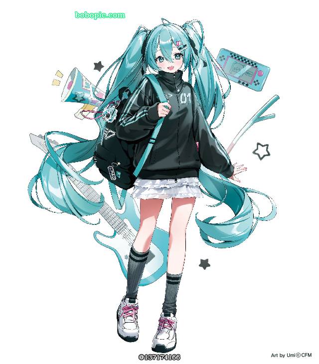 初音未来, 商业绘图