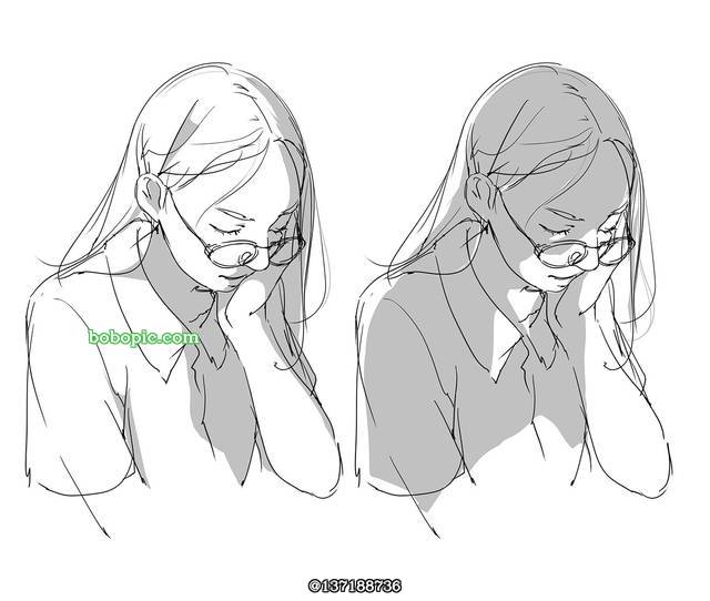 讲座, 女孩子, 原创, 画法