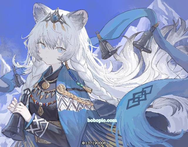 Arknights, 明日方舟, Hatsuyuki, White hair