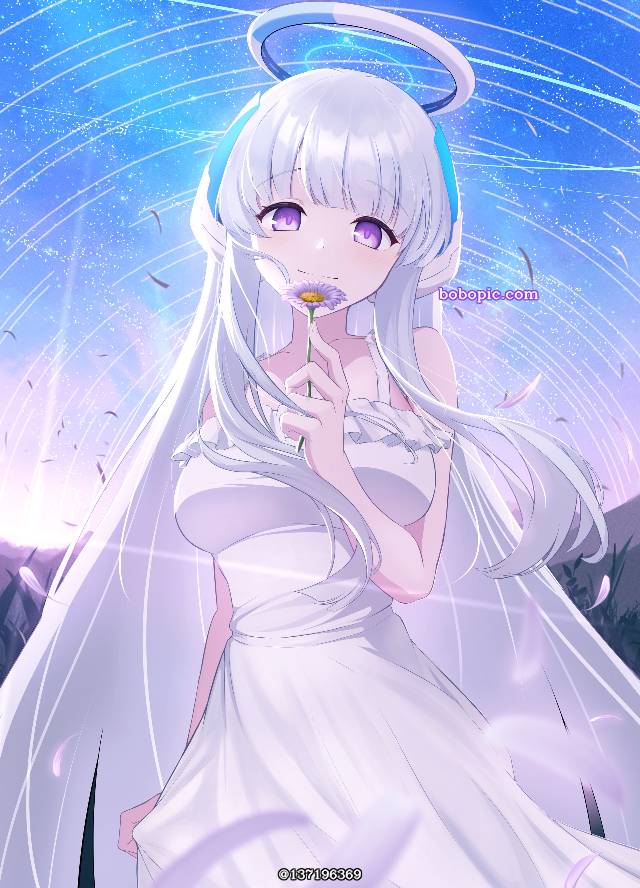 碧蓝档案, 生盐诺亚, beautiful girl, 白发