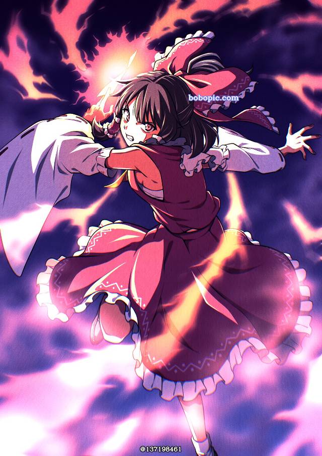 东方, 博丽灵梦, 东方Project, 侧乳