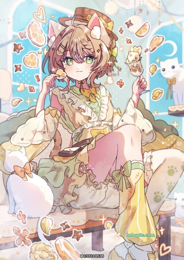 原创, 女孩子, 兽耳, 原创, 兽耳