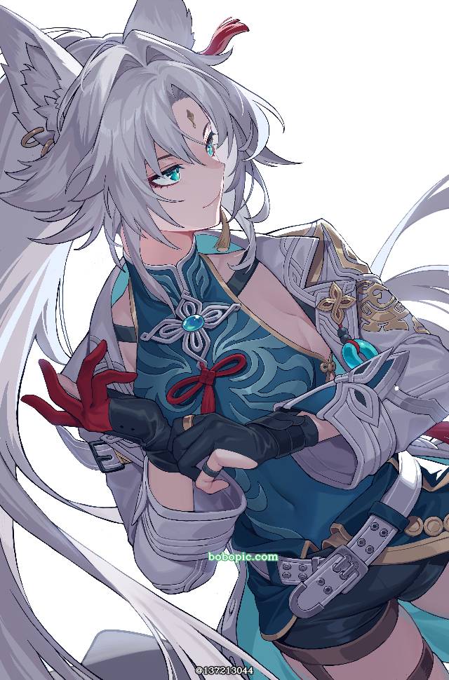 崩坏：星穹铁道, Feixiao, putting on gloves, 崩坏：星穹铁道500收藏, handsome girl