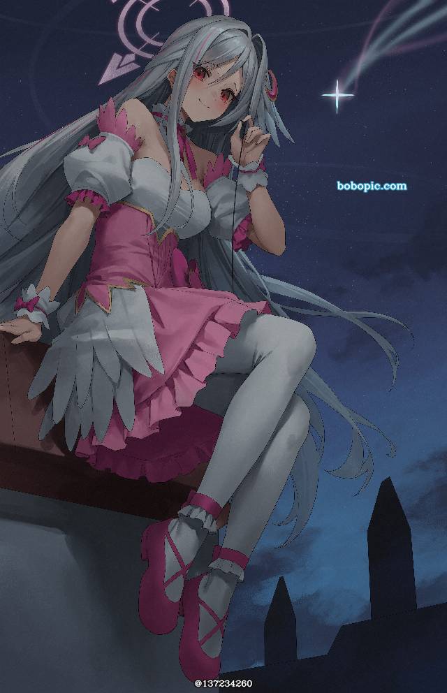 女孩子, 碧蓝档案, Suzumi Morizuki, magical girl, 白裤袜