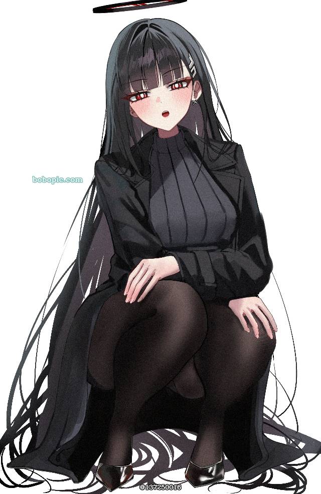 碧蓝档案, 女孩子, young girl, breast, 丝袜, 调月莉音