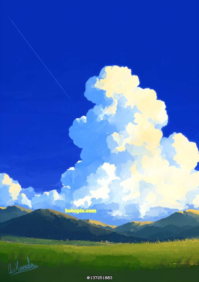 sky, 原创, 积雨云, 蓝天