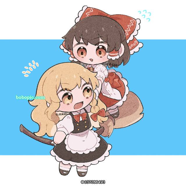 东方Project, 东方, 主角组（灵魔）, 博丽灵梦, 雾雨魔理沙