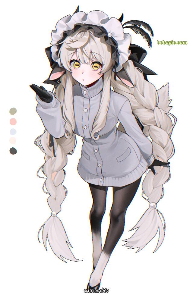 女孩子, young girl, 插画, 原创