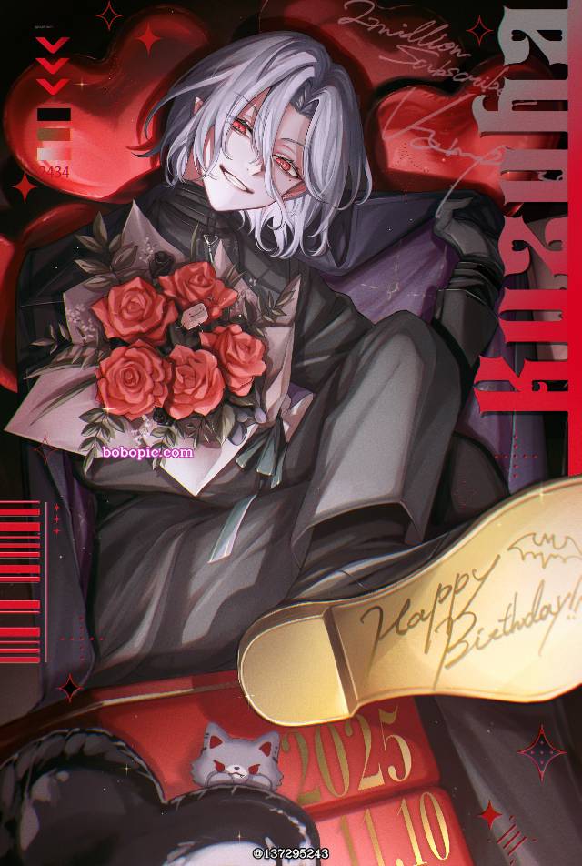 彩虹社, 生日, 葛叶, bouquet