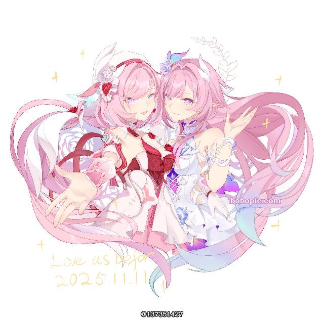 Honkai: Star Rail, Honkai Impact 3, Elysia, 昔涟, Ellicia