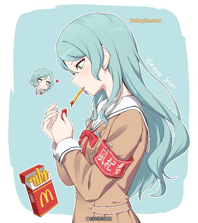 二创, 冰川纱夜, 冰川日菜