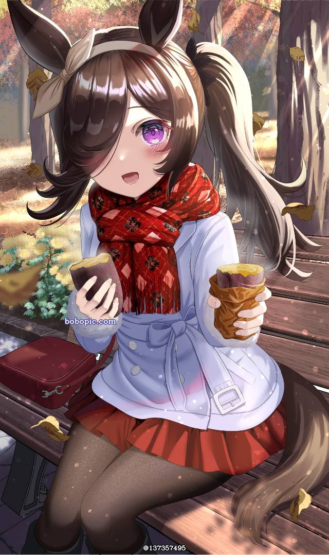 女孩子, 米浴（赛马娘）, one eye covered, 赛马娘Pretty Derby, 黑裤袜