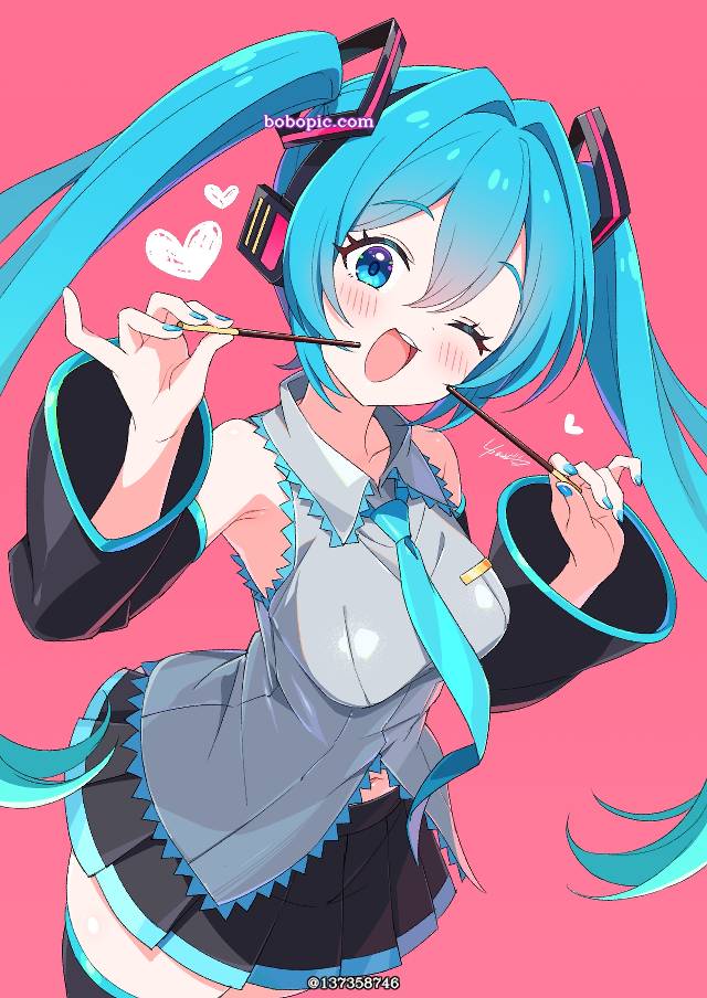 百奇日, 初音未来, 肚脐