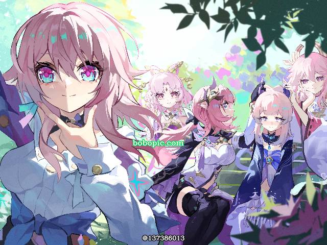 崩坏：星穹铁道, Genshin Impact, 崩坏3rd, 绝区零, 德丽莎·阿波卡利斯