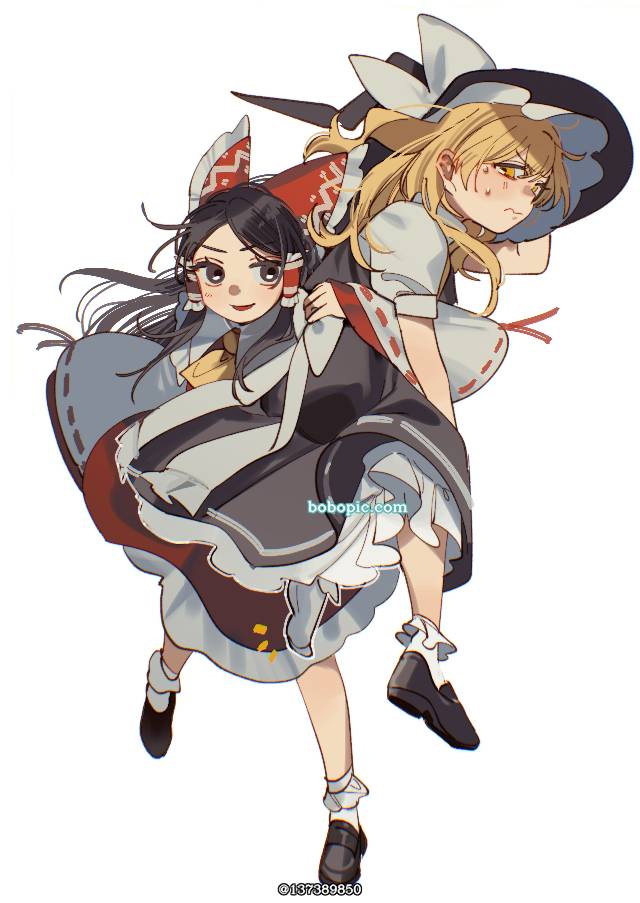 东方Project, 主角组（灵魔）, 雾雨魔理沙, 博丽灵梦, drawers