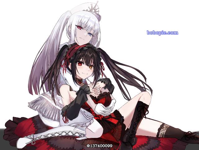 Date A Bullet, yuri, 插画