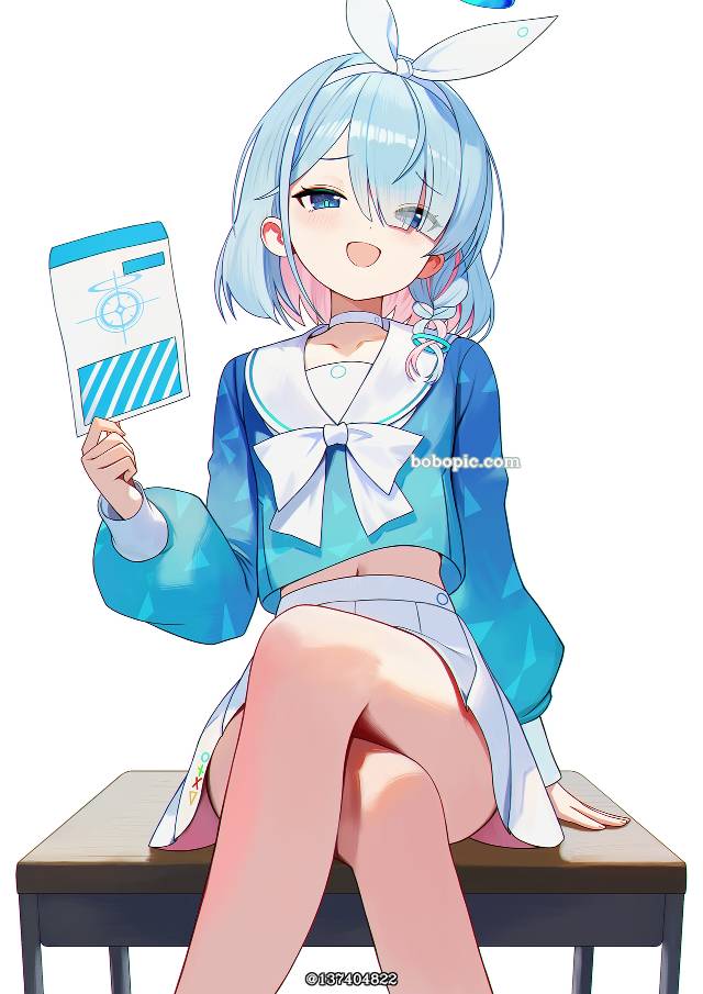 女孩子, 碧蓝档案, Alona (Blue Archive), Arrona, 萝莉, 肚脐