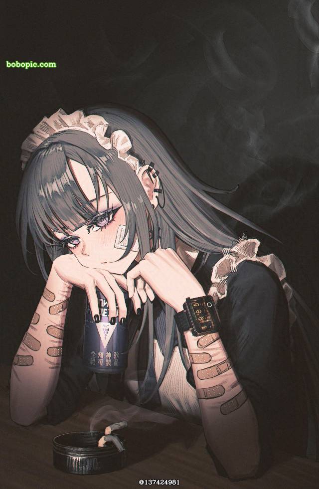 原创, 女孩子, 原创, 女仆