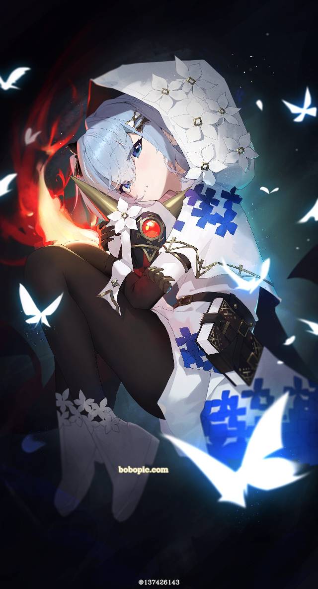 理光的天宫·艾德薇诗, 长手套, 影之诗, thighs, black stockings