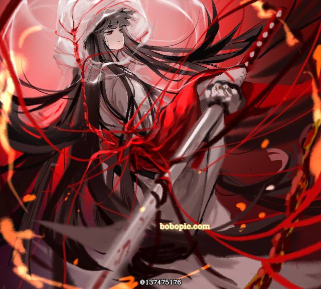 女孩子, drawing on board, illustration