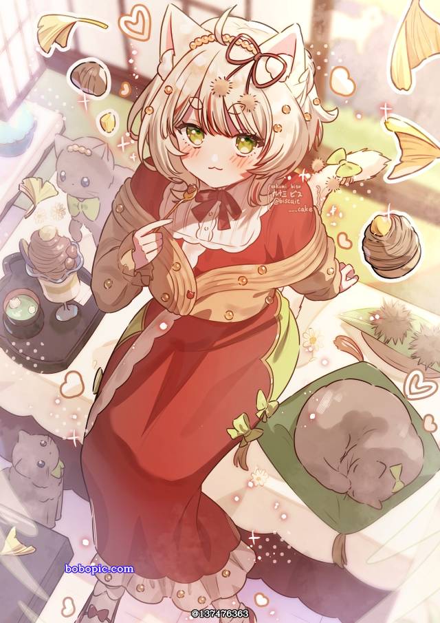 原创, 女孩子, 兽耳, 原创, 兽耳