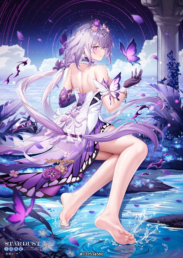 Honkai: Star Rail, 遐蝶, Honkai: Star Rail, 崩坏：星穹铁道1000收藏, 赤脚, 腿