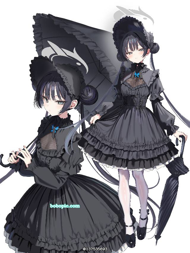 碧蓝档案, 龙华妃咲, 女孩子, 白裤袜