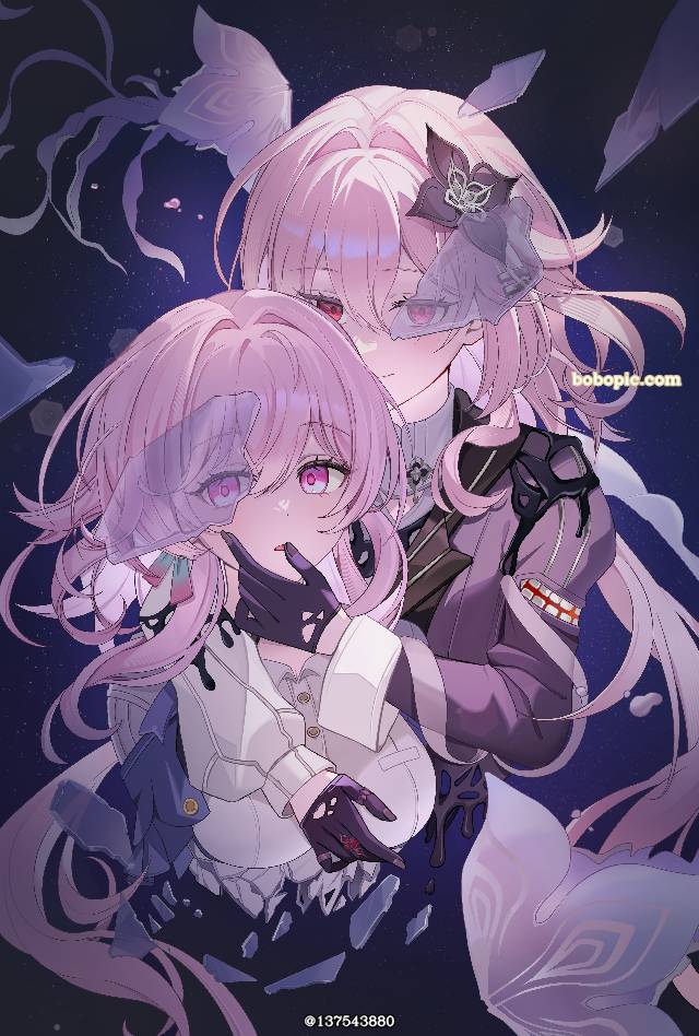 女孩子, 崩坏：星穹铁道, 三月七, Evernight, 崩坏：星穹铁道100收藏, 粉色头发