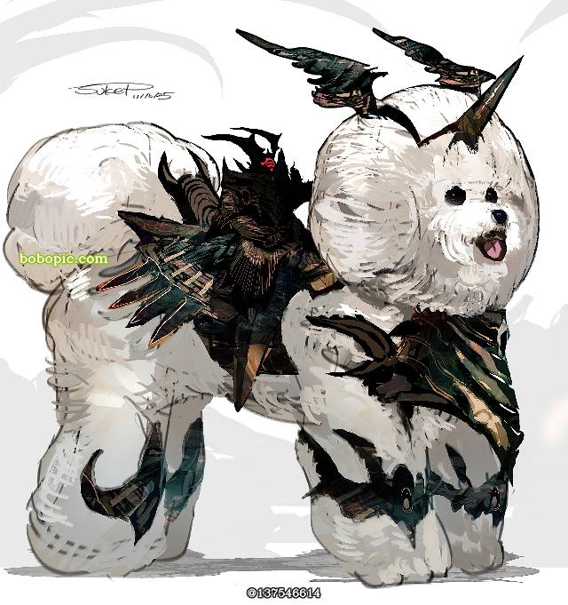 狗, 原创, devil, Gap Moe