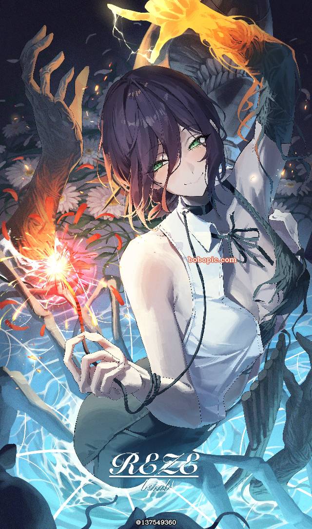 Chainsaw Man, 蕾塞, 女孩子, 无袖